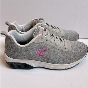 Therafit Women’s‎ Grey Pink Sneakers 7